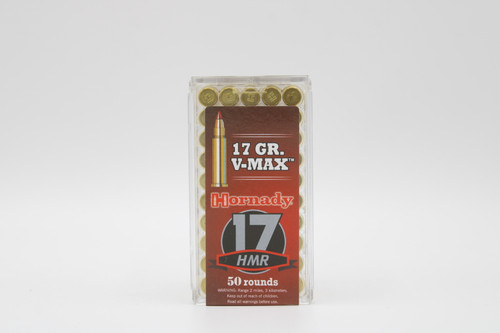 17 HMR Hornady 17gr V-Max