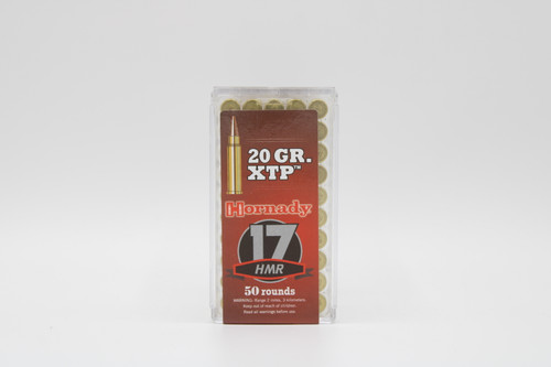 17 HMR Hornady 20gr XTP