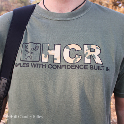 HCR T-Shirt in Moss Green