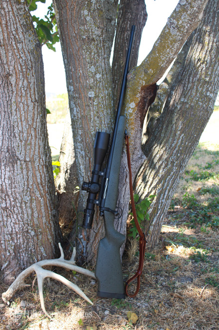 Murray Leather HCR Rifle Sling in Brown Hill Country Rifles HCR Gear